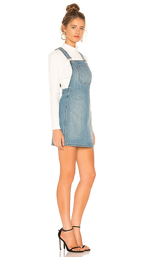 free people louise denim skirtall