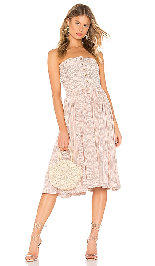 Free people 2025 amanda midi dress