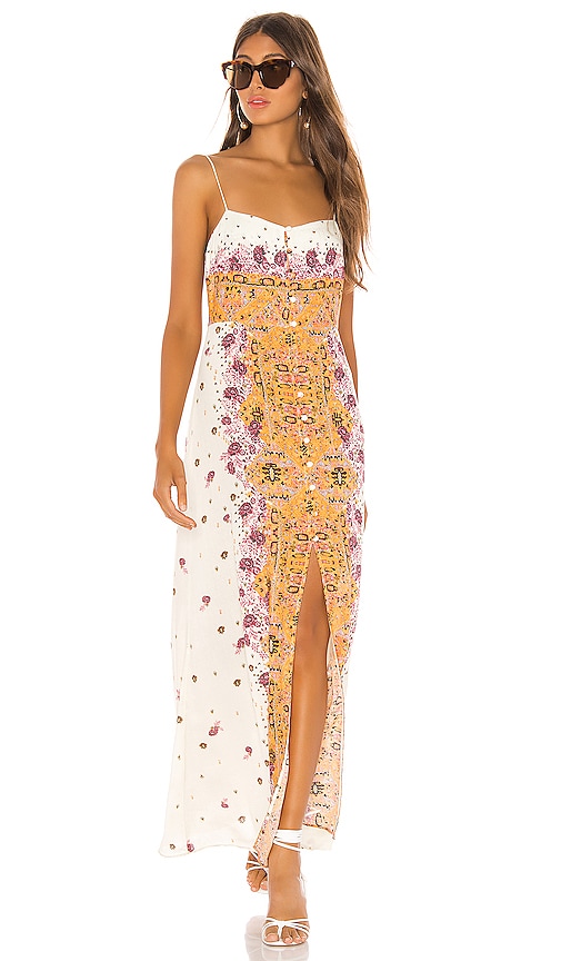 morning song printed maxi slip