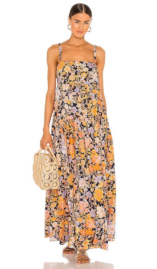 Free People x REVOLVE Kelso Maxi Dress in Light Combo