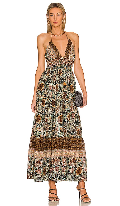Free People Real Love Maxi in Olive
