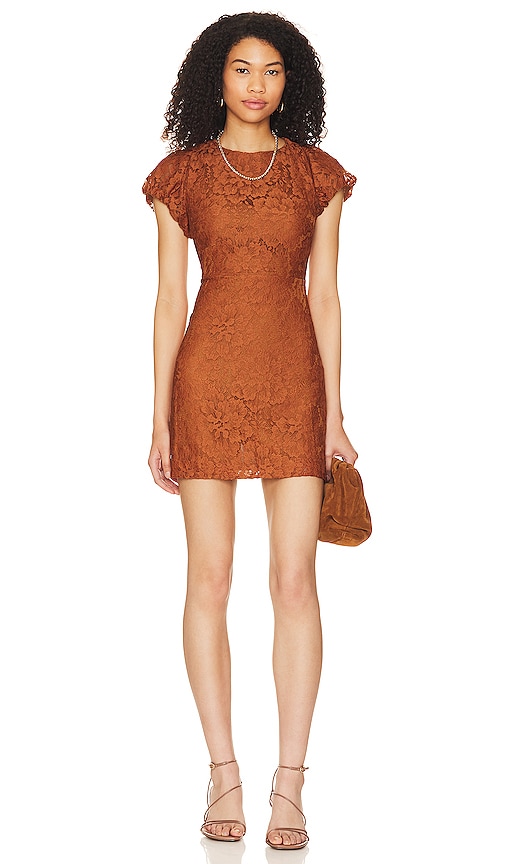 Free People Hailee Mini Dress in Pretty Penny