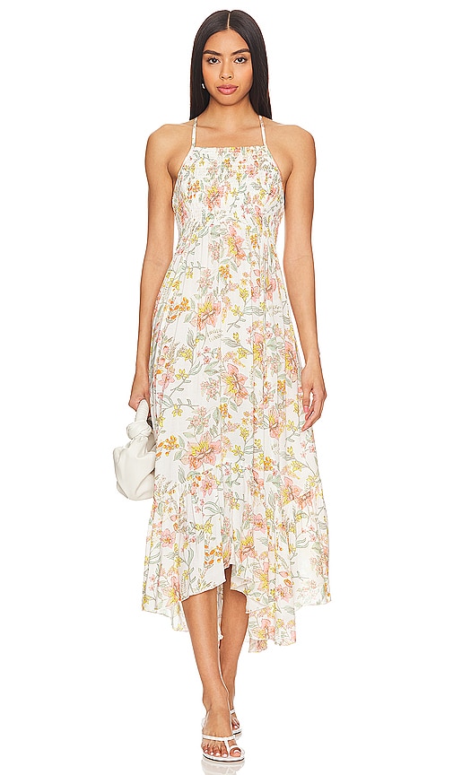 Shop Free People Heat Wave Printed Maxi Dress In Floral Combo