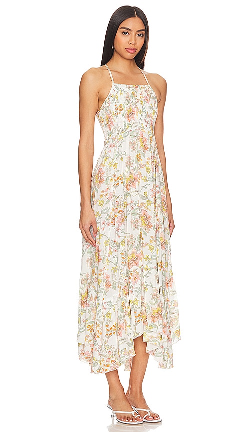 Shop Free People Heat Wave Printed Maxi Dress In Floral Combo