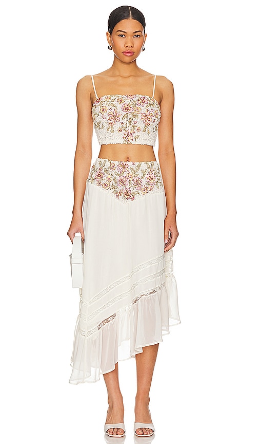 Free People Augusta Set in Ivory