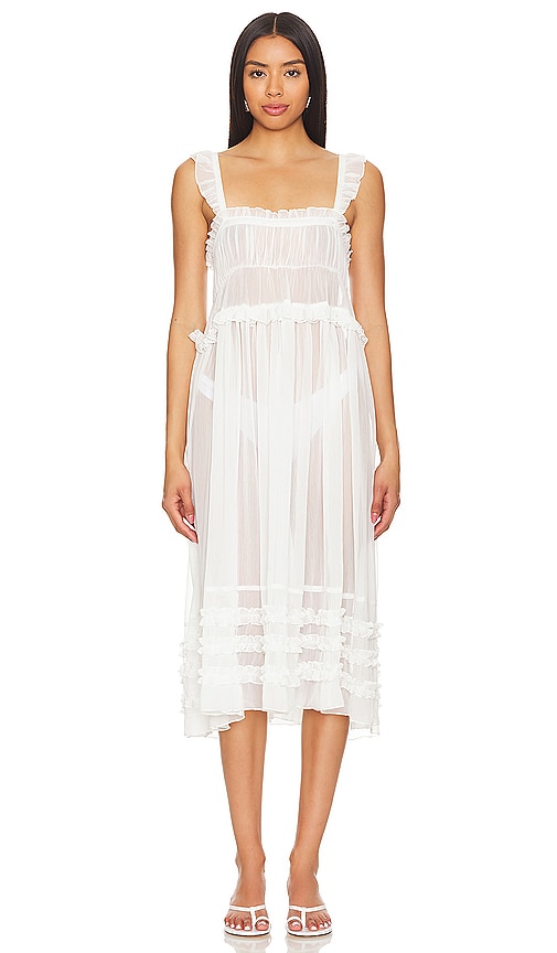X Intimately FP Moon Phase Midi in White. - size L (also in M, S, XL, XS) - Free People - Modalova