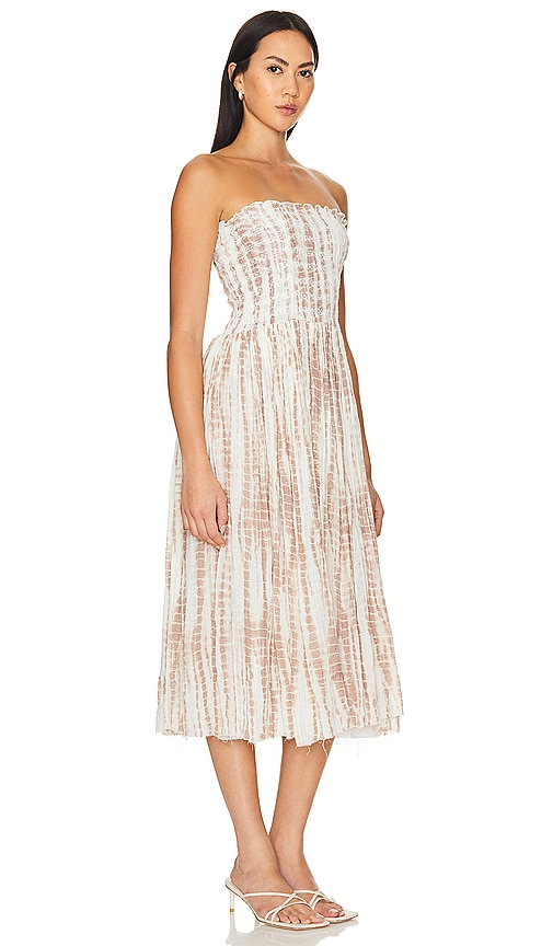 Shop Free People Ravenna Printed Maxi In Soft Mauve Combo