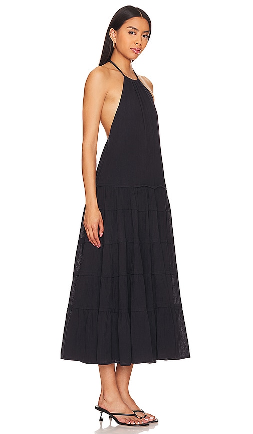 Shop Free People X Free-est Somewhere Sunny Maxi Dress In Black