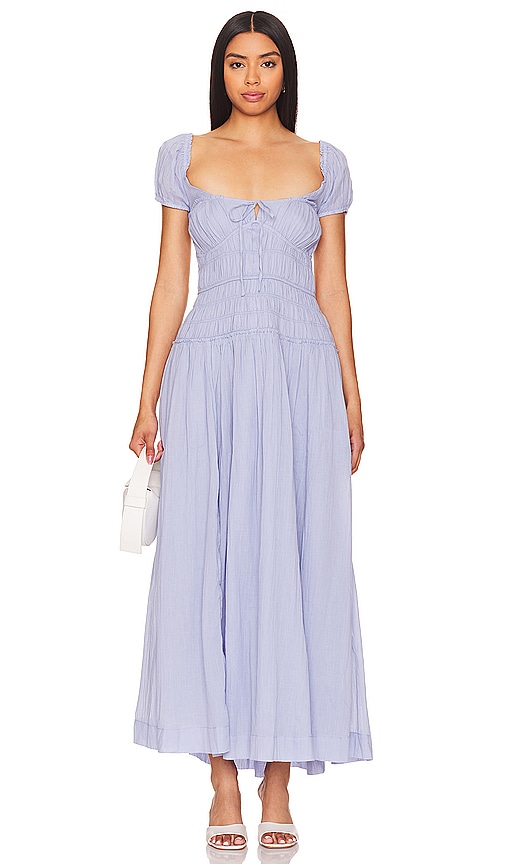 Shop Free People X Free-est Feeling Bonita Midi Dress In Blue Heron