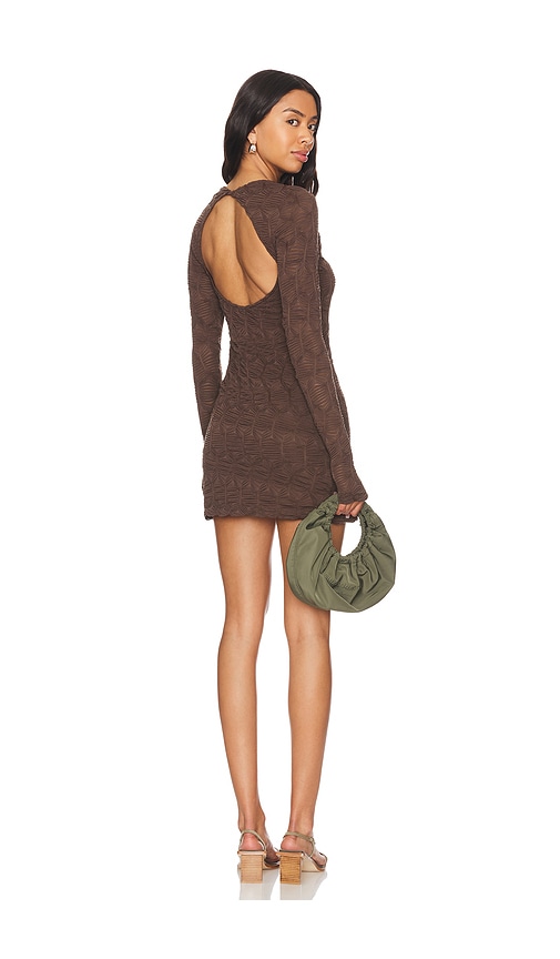 Shop Free People Paulie Mini Dress In Hot Fudge