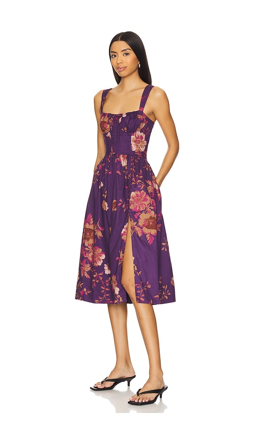 FREE PEOPLE LATERS BABY MIDI DRESS