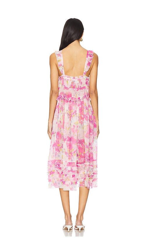  Free People Midikleid Mit Print Intimately Fp Moon Phase In Pink. Größe Xs. Also In S, M. 