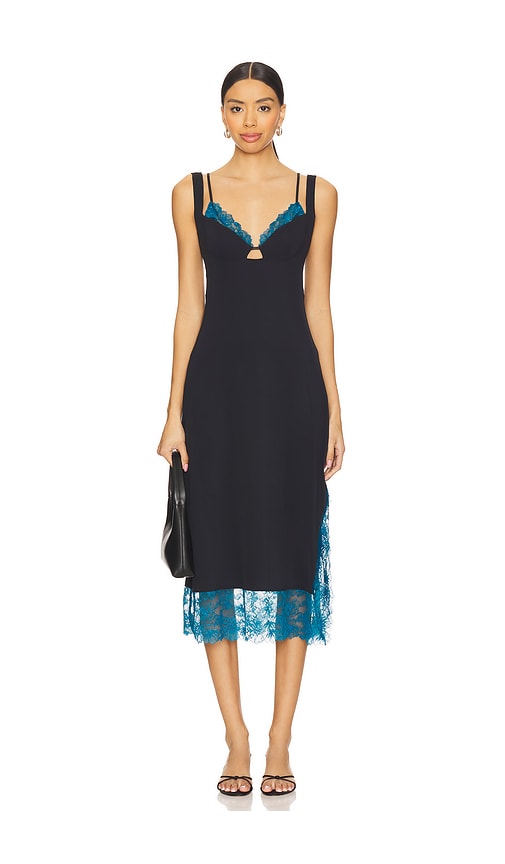 FREE PEOPLE X INTIMATELY FP PARTY CRASHER MIDI SLIP DRESS