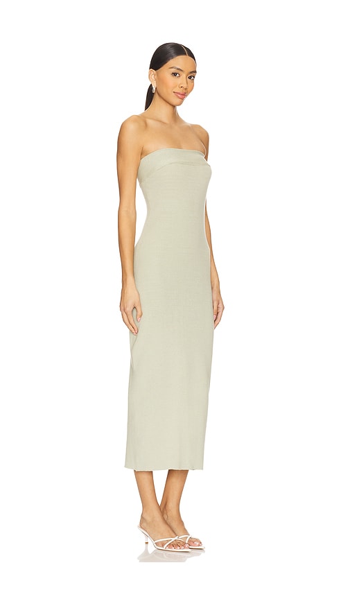 Free People X Free-est Ravena Sweater Maxi Dress In Sage