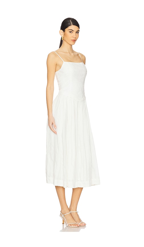 Shop Free People X Revolve Salvador Midi Dress In Ivory