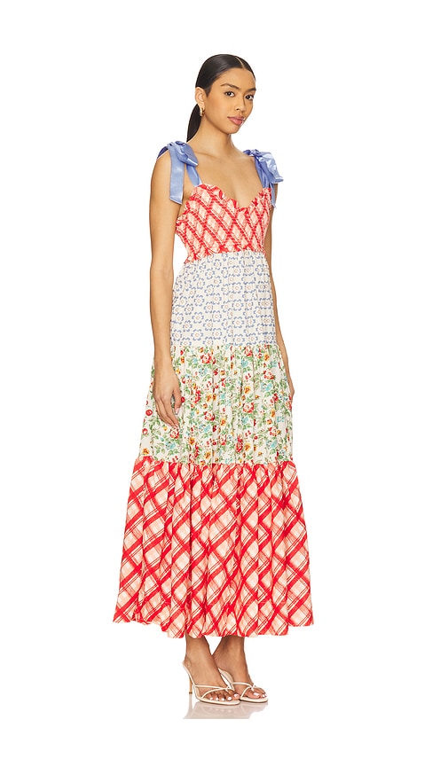 Free People Bluebell Maxi Dress In Red