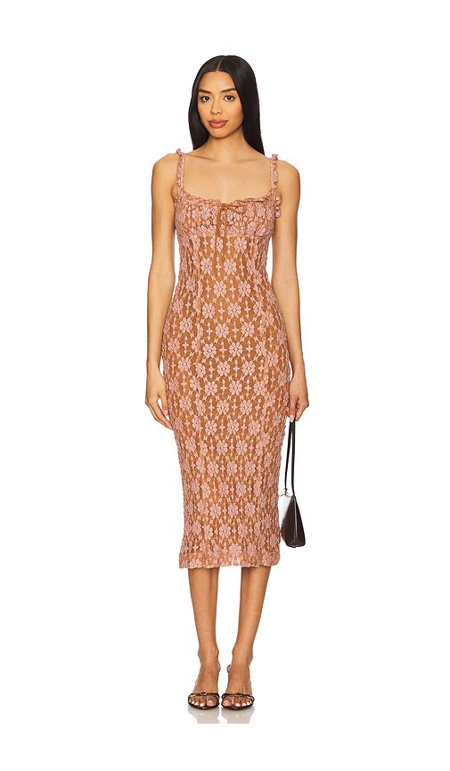 Lucinda Lace Midi Dress