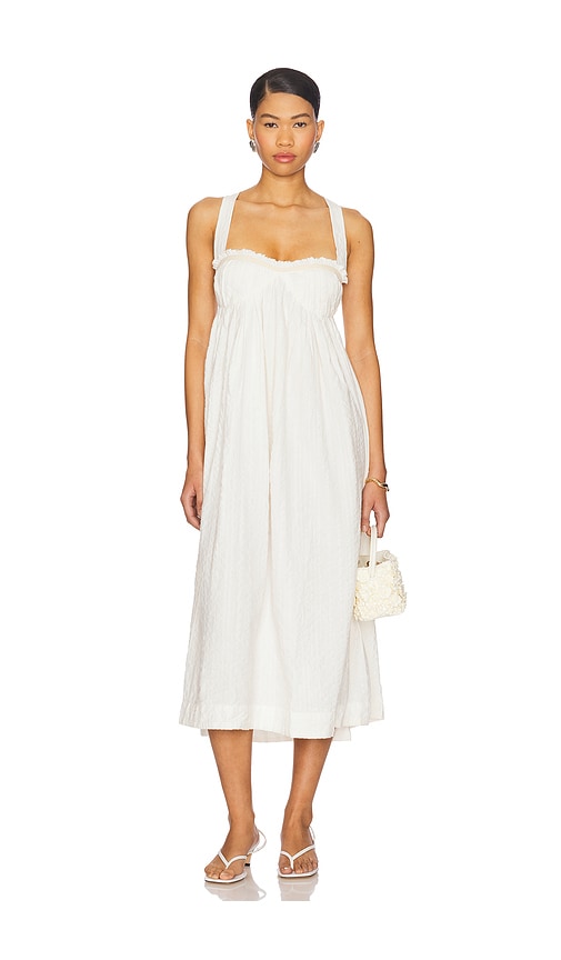 X free-est Poppy Midi Dress In Coconut Milk in . Size M, S, XL, XS - Free People - Modalova