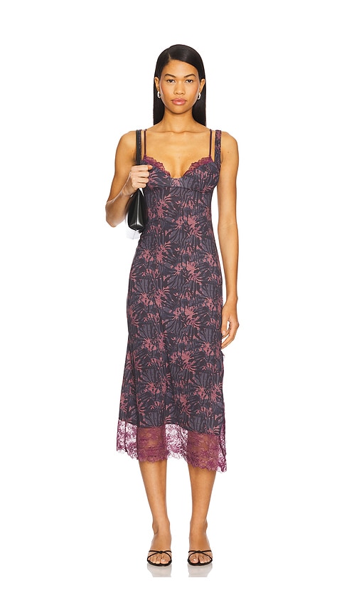 Shop Free People X Intimately Fp Party Crasher Midi Slip Dress