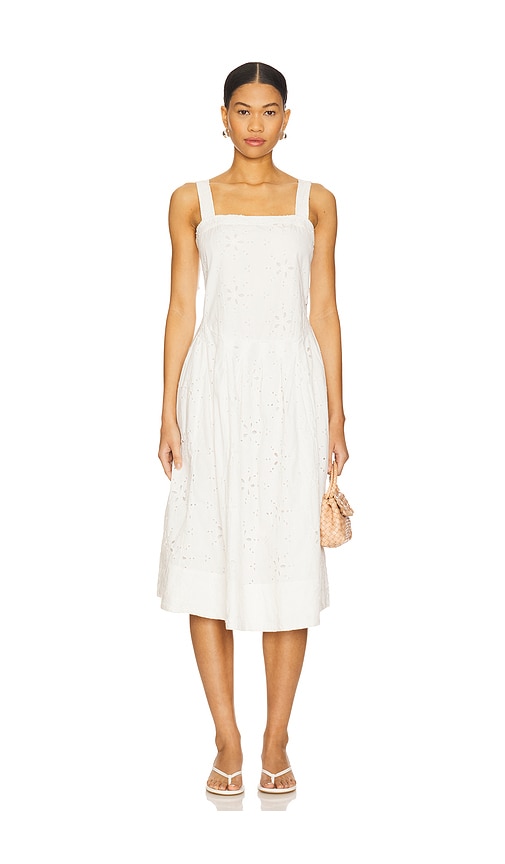 Free People Primavera Eyelet Midi Dress