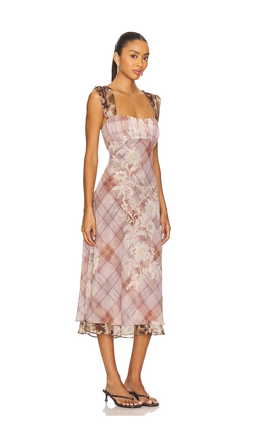 Free People Morning Dew Midi Dress In Pink