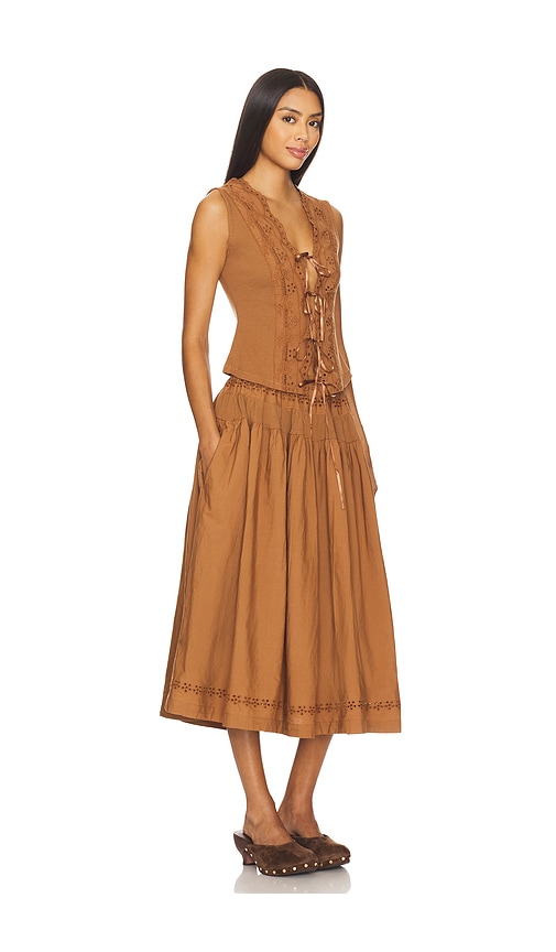 Free People Gesibelle Set In Brown
