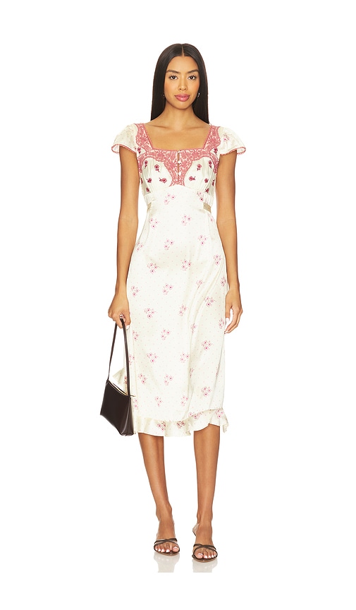 Free People Haven Midi Dress In Multi