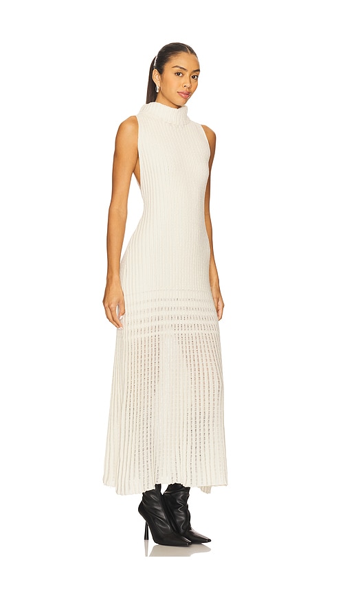 Free People Harley Sweater Maxi Dress In White