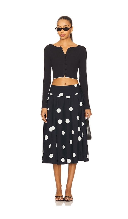 Free People X Revolve Laverne Set In Black