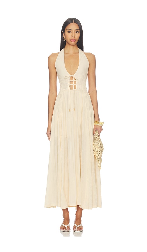gala maxi dress free people Free People Getaway- Red Floral Print Dress - Tiered Maxi Dress