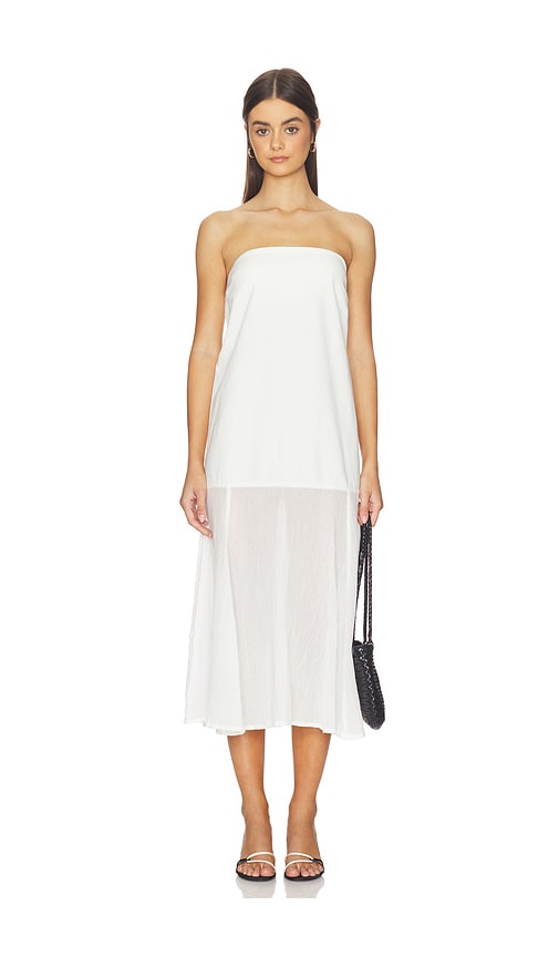 Free People ROBE MI-LONGUE X FREE-EST SABEEN TUBE en Ivory Taille L Also en XS S M XL 90 €