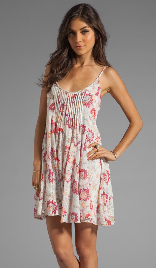 Pintuck Gauze Dress