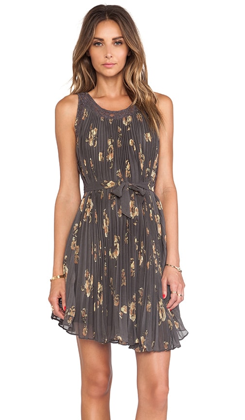 Pleated Tent Dress