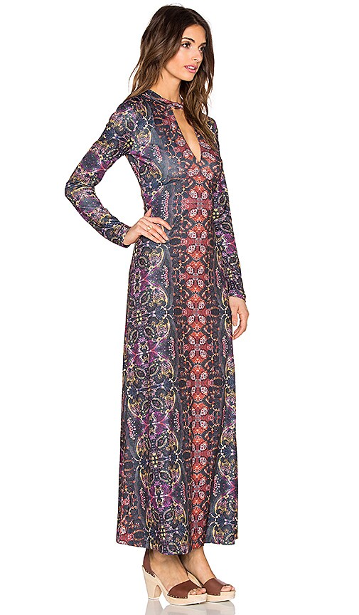 free people long sleeve maxi