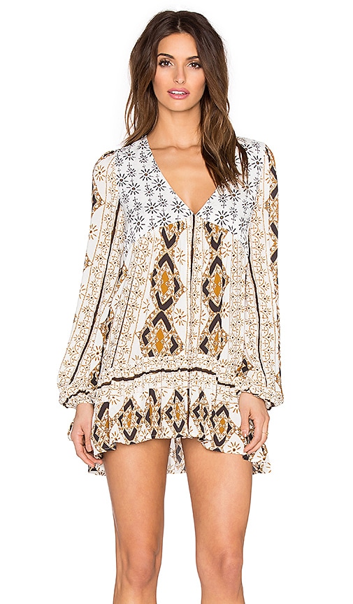 Free People Down By The Bay Tunic in Ivory Combo | REVOLVE