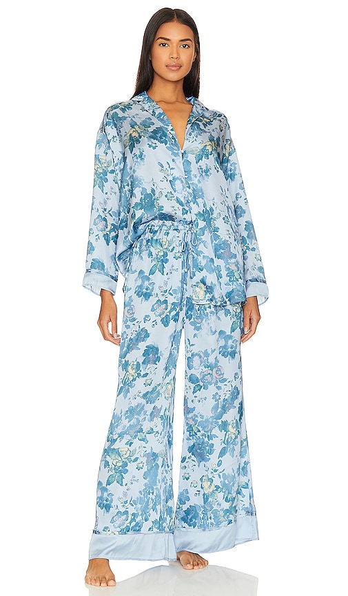 Free People x Intimately FP Dreamy Days Pajama Set In Misty Combo in Misty  Combo