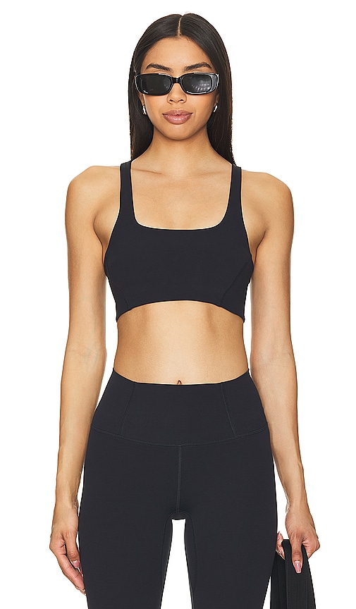 Shop Free People X Fp Movement Never Better Neck Bra In Black