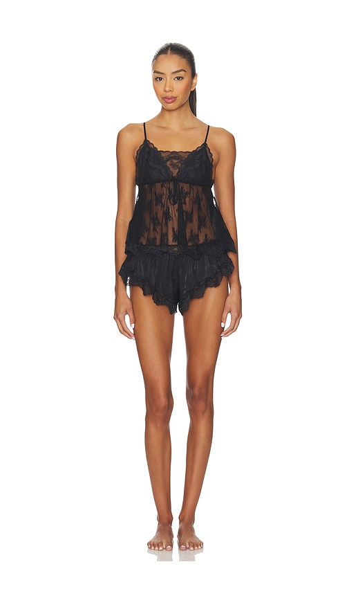 Free People x Intimately Hearts Racing Set In Black