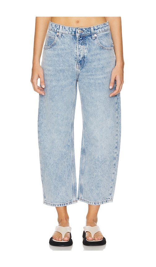 x We The Free Deep Trance Dropped Bf Jeans in Denim-Light. - size 29 (also in 24, 25, 26, 27, 28)