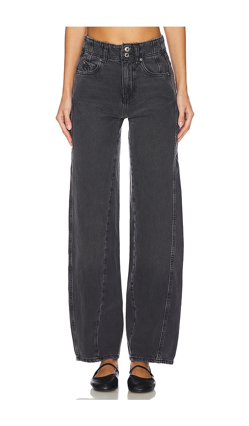 Free People Aster Straight Leg In Asteroid