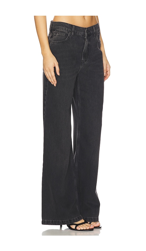 Free People X We The Free Stride Wide Leg In Miles To Go In Black. Size 24. Also In 25, 27, 29, 30, 32. 