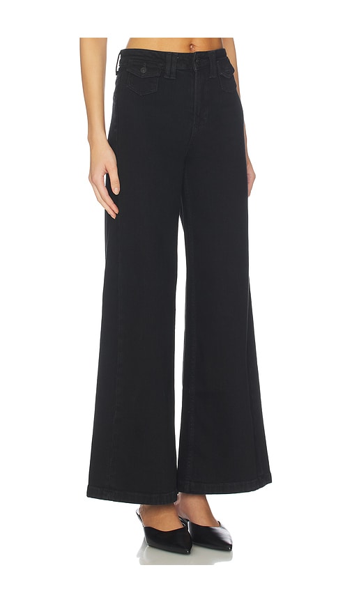 Free People X We The Free Kellee High Rise Palazzo In Black