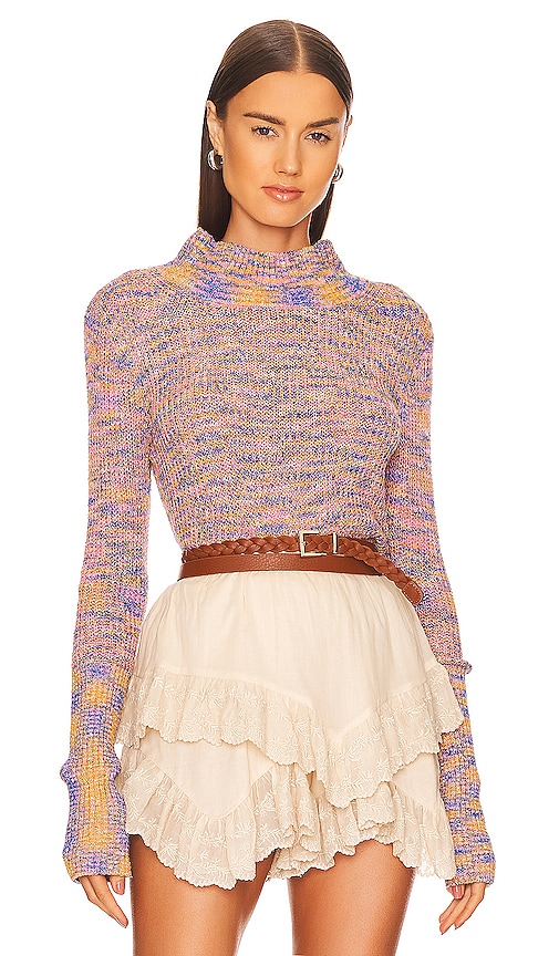 フリーピープル Free People Blair Space Dye Pullover レディース Sweaters Candy Combo Free People Blair Spacedye Pullover in Candy Combo | REVOLVE