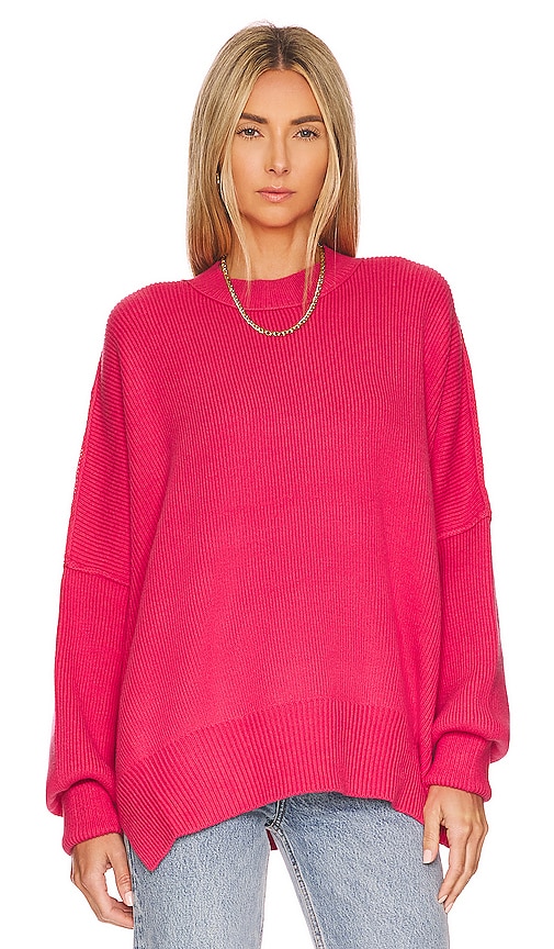 Free People Easy Street Tunic in Strawberry Spritz REVOLVE