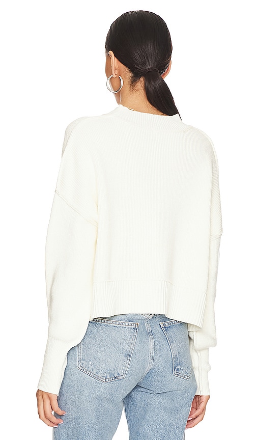  Free People Lässiger Pullover Free People Easy Street In Ivory. Größe L. Also In Xl. 