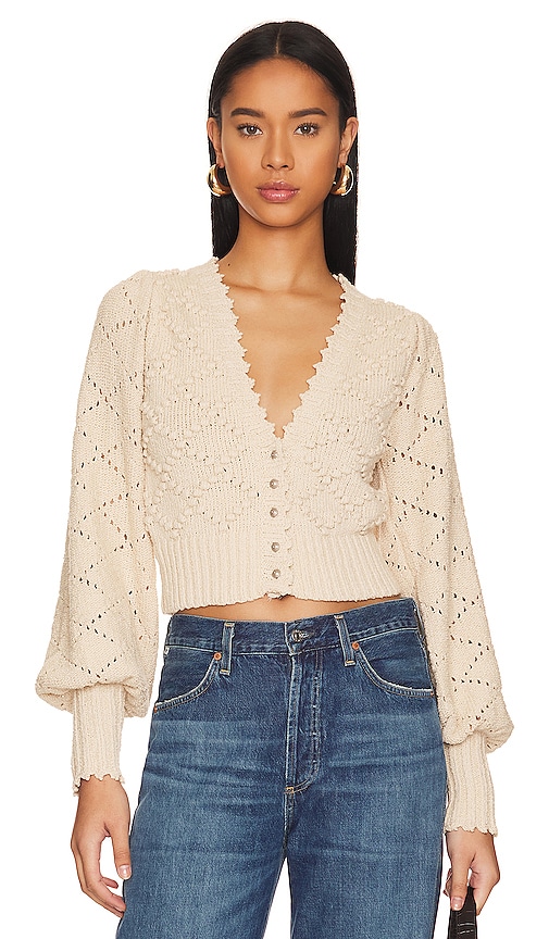 Free People Polly Sweater in Oatmeal | REVOLVE