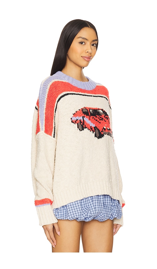 FREE PEOPLE FAST LANE PULLOVER SWEATER