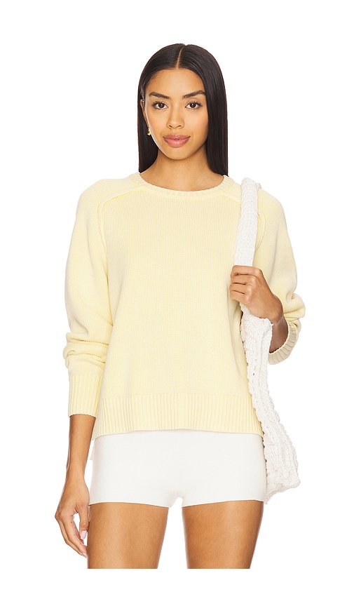 Spring Street Pullover in Lemon. - size XS (also in L, M, S, XL)