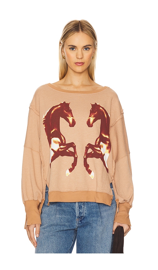 Free People Graphic Camden Sweatshirt