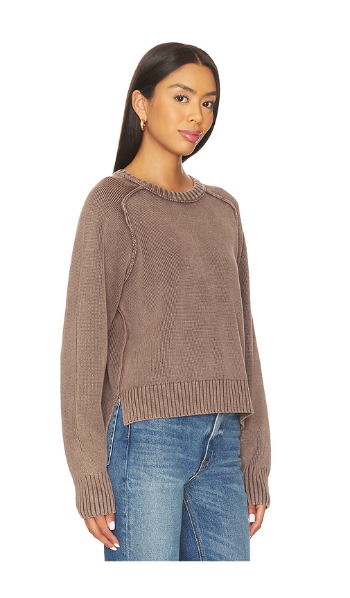 Free People Spring Street Pullover In Brown